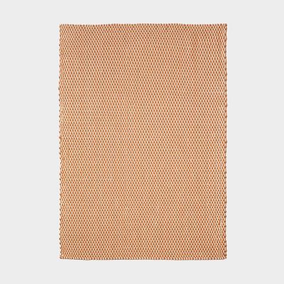 TCS マクラメ ラグ ラスト＆チャコール 200×300